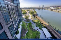 Photograph of Bankside Park, by Jakob Dahlin